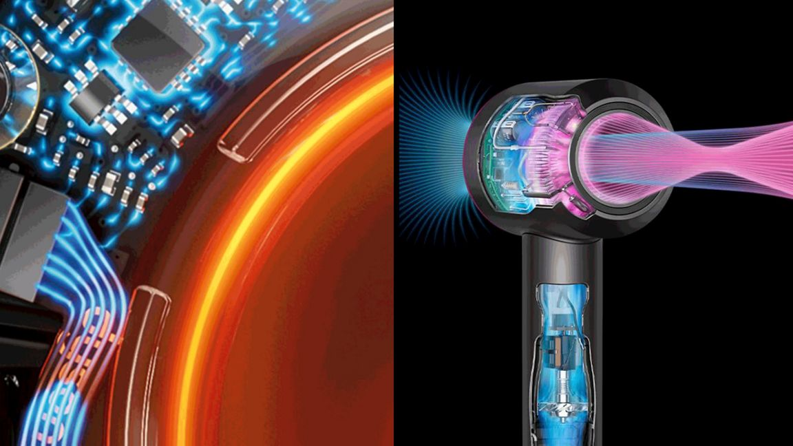 Dyson Supersonic Nural™ Haartrockner Straight+Wavy