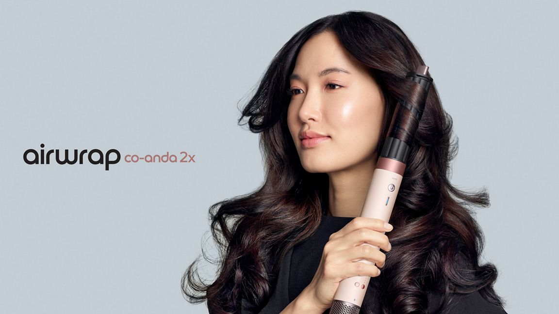 Neuer Dyson Airwrap Co-anda2x™ Multi-Haarstyler und -trockner – Straight+Wavy